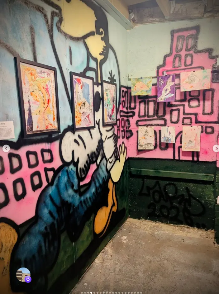 Exhibition weekend at Rebuild Artspace community art space